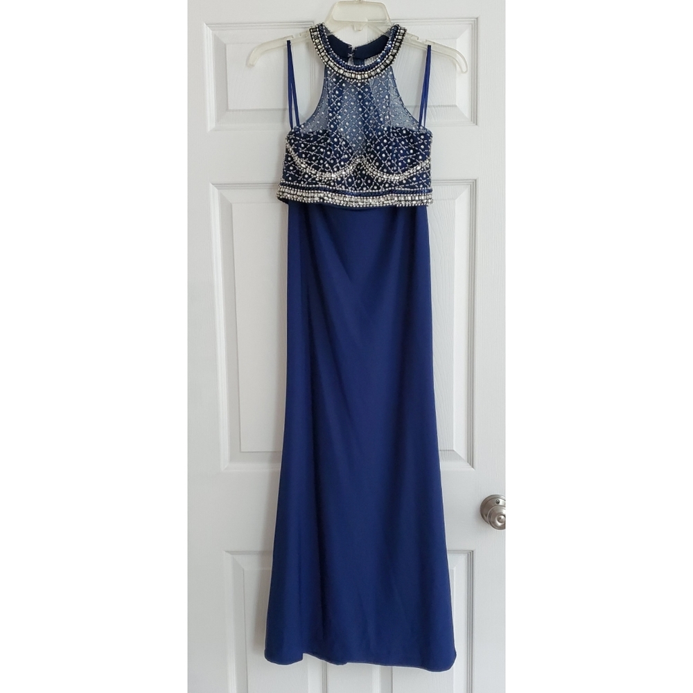 Two Pieces White Mermaid Prom Dress main image 0